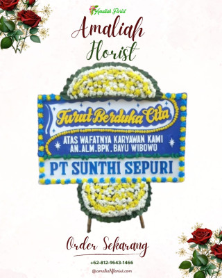 Papan Bunga Duka di Girsang Sipangan Bolon