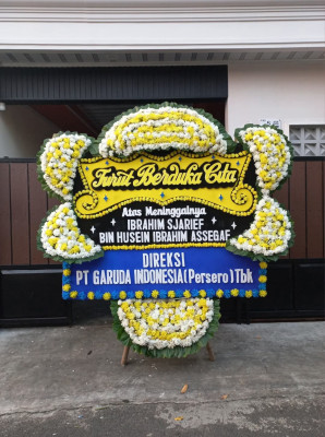 Papan Bunga Duka di Girsang Sipangan Bolon